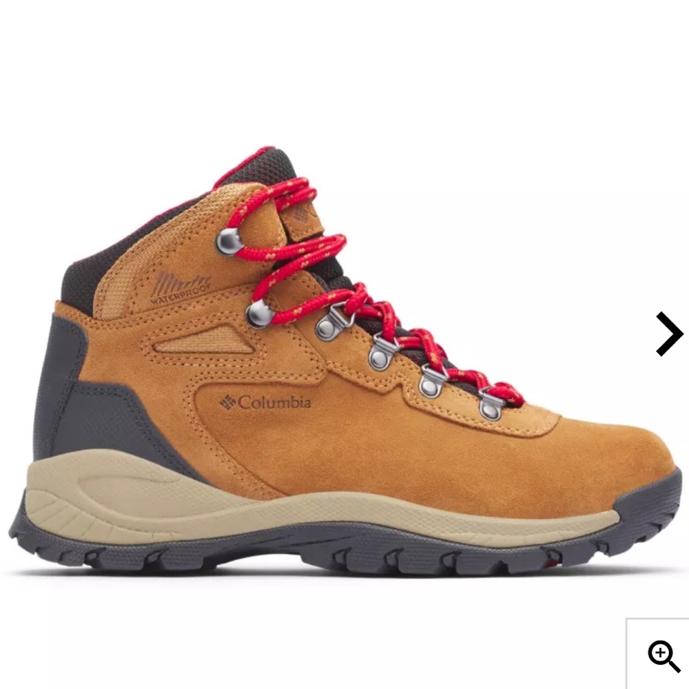 Columbia Women's Newton Ridge Plus Amped Waterproof Hiking Boots Size 8.5 women